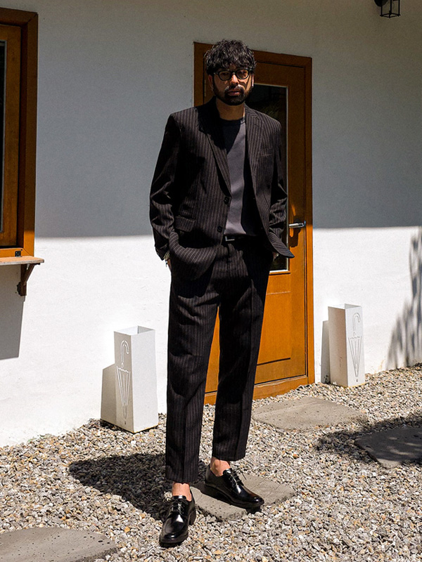 (S-6XL)<BR>요카나 休闲西服(7단)+사그라다 宽松长裤(7단)