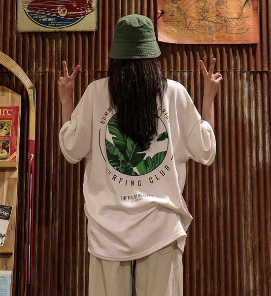 (L-5XL)<br>하니스카 短袖T恤