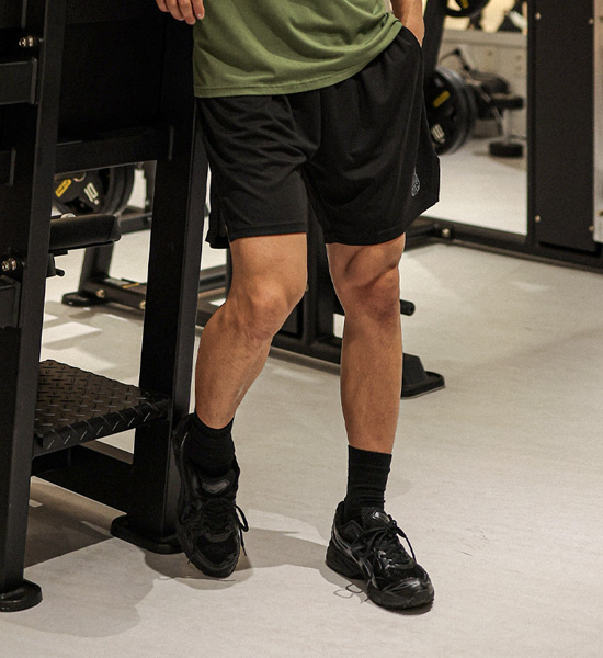 (M-6XL)<br>오바네스 冷却系统 레깅스밴딩반바지<br><font color="#072c81"><B>[ W.DNA ]</B></font>