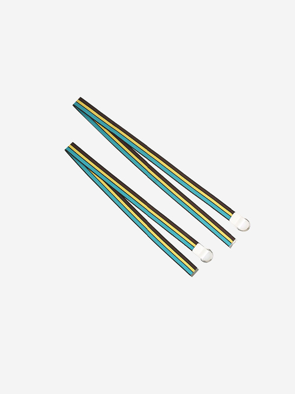 (可穿戴长达58英寸)<BR>화이트레더 环带