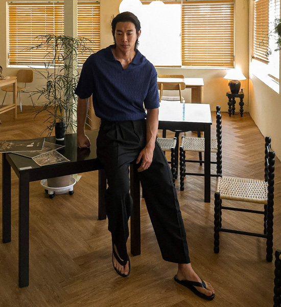 (L-5XL)<BR>마가니 开领 短袖针织品