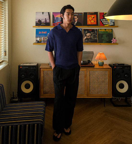 (L-5XL)<BR>마가니 开领 短袖针织品