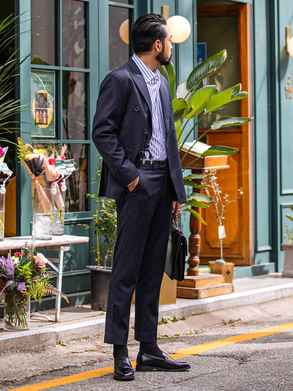 (M~5XL)<BR>레이건 宽松长裤