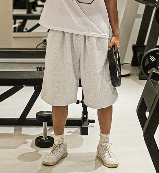 (XL-6XL)<br>치그리노 8부 松紧带短裤