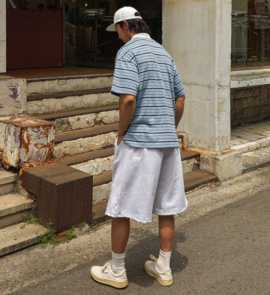 (XL-6XL)<br>치그리노 8부 松紧带短裤