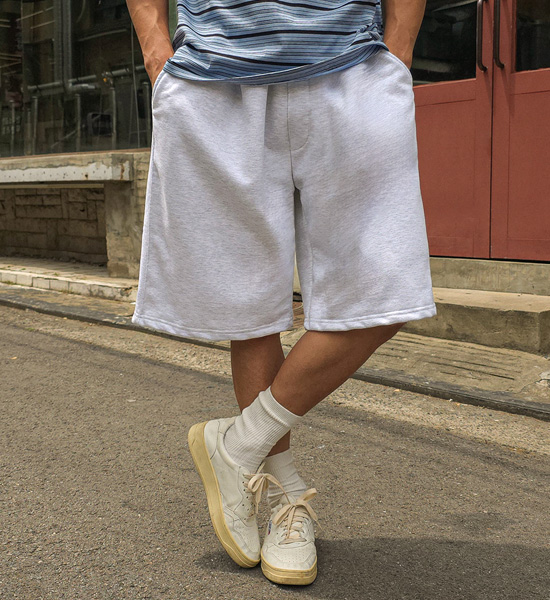 (XL-6XL)<br>치그리노 8부 松紧带短裤