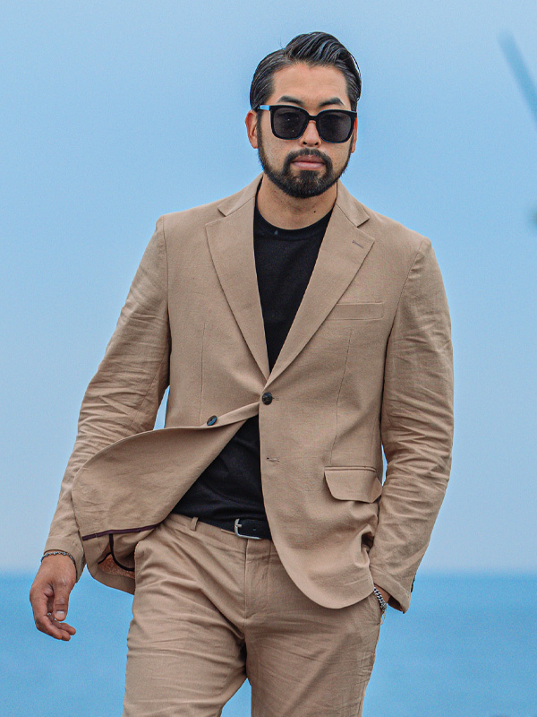 <br><font color="#fd0303">[365SALE]</font><br><font color="#2046a7">★교환/반품불가★</font><br>모노클 린넨싱글자켓