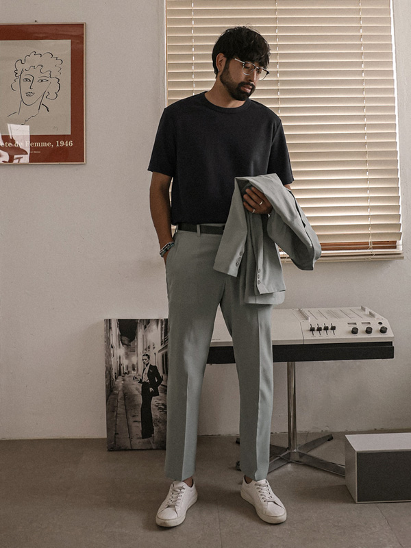 (L-4XL)<br>바르파포 短袖T恤