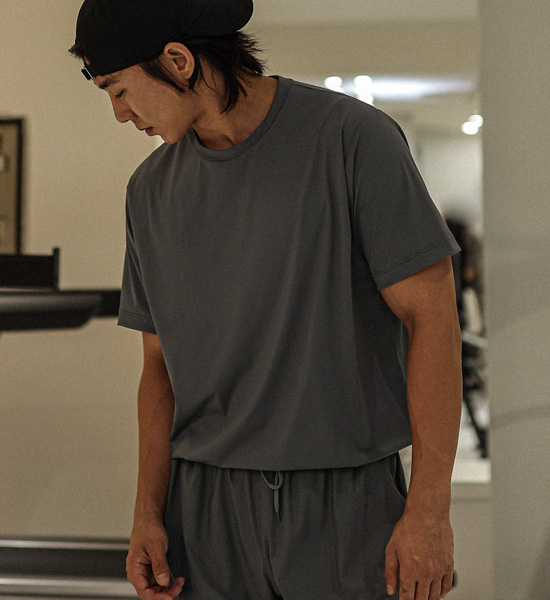 (L-6XL)<BR>알파샤 冷却系统 短袖T恤<br><font color="#072c81"><B>[ W.DNA ]</B></font><br><font color="#098a09"><B>选择长度 (基础,长款+4cm)</B></font>