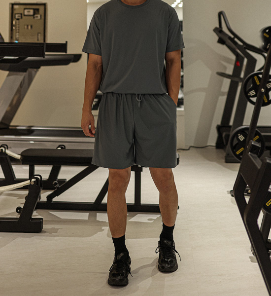 (L-6XL)<BR>카이미야 冷却系统 松紧带短裤<br><font color="#072c81"><B>[ W.DNA ]</B></font>