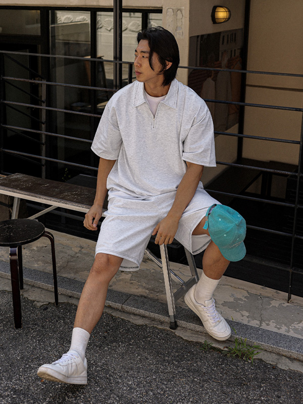 (2XL-5XL)<br>마르틴키 松紧带短裤