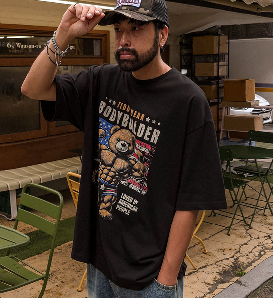 (XL-6XL)<BR>비야즈마 短袖T恤