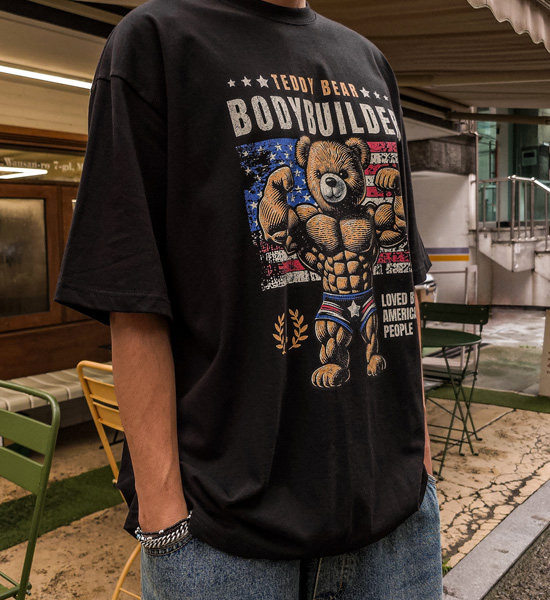 (XL-6XL)<BR>비야즈마 短袖T恤