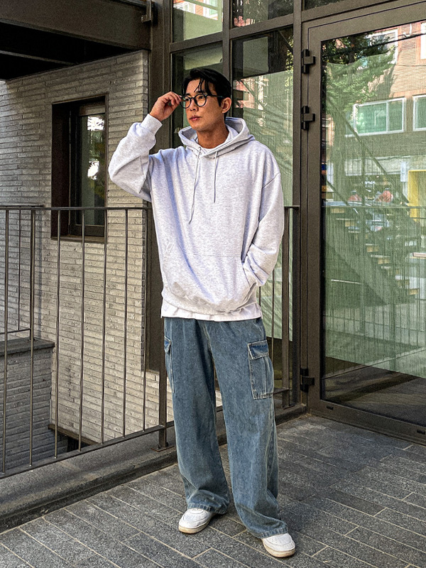 (XL-5XL)<BR>트루푸 带帽T恤