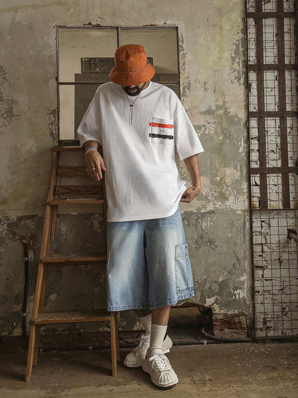 (XL-6XL)<BR>이르핀 短袖T恤 T346