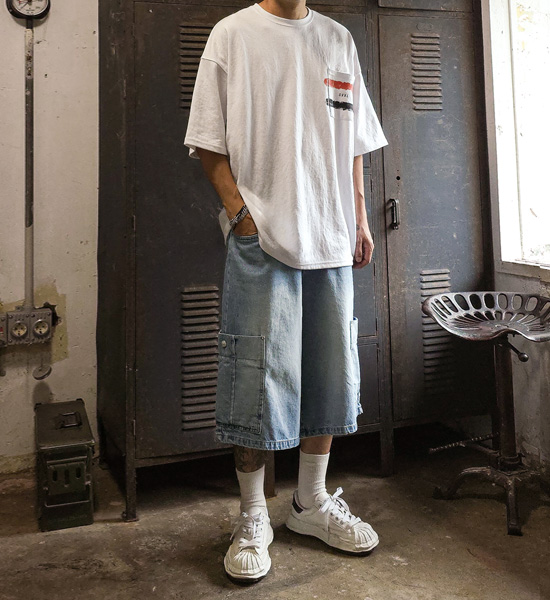 (XL-6XL)<BR>이르핀 短袖T恤 T346