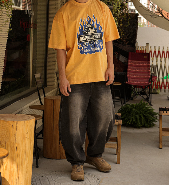 (30-46)<BR>바들렛 커브드 牛仔裤