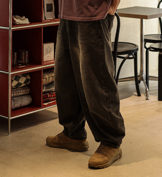 (30-46)<BR>바들렛 커브드 牛仔裤