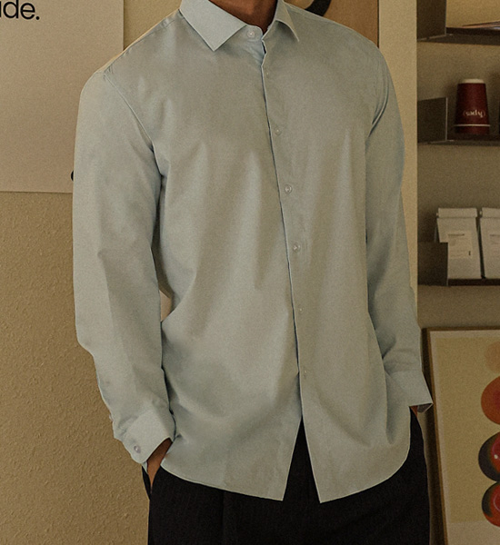 (L-4XL)<BR>그리디스 礼服衬衫