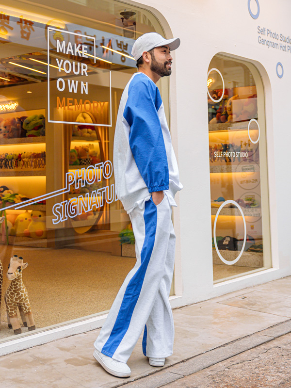 (XL-4XL)<br>파몬트 배색맨투맨