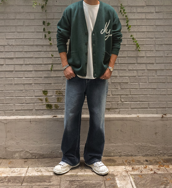 파포라스 半宽配合 牛仔裤 654