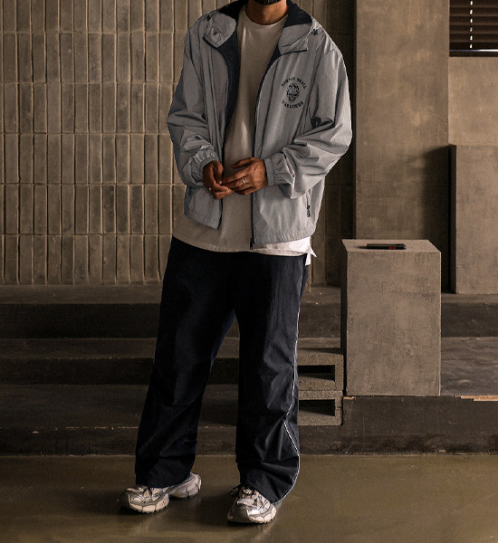 (L-5XL)<br>마흐디아 스카치 带帽拉链