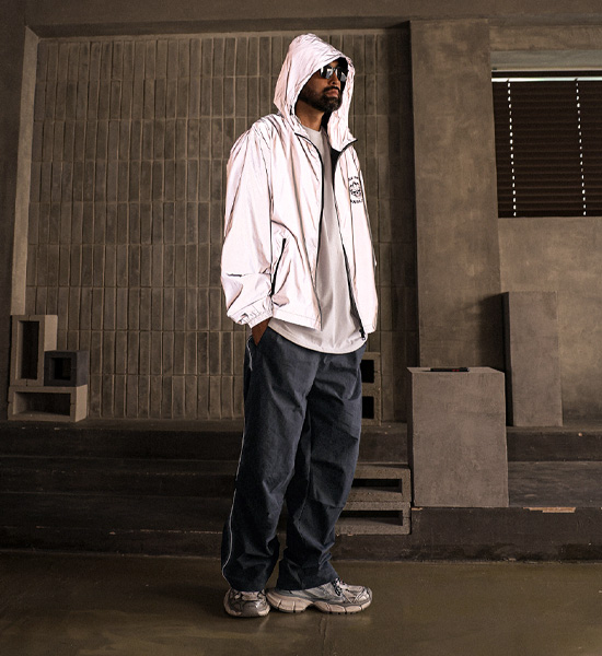 (L-5XL)<br>마흐디아 스카치 带帽拉链