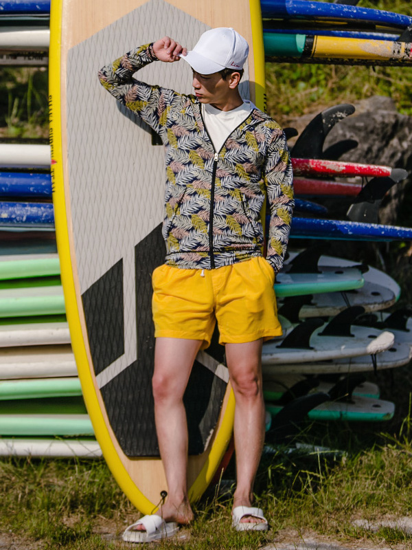 (M~2XL)<BR>더리프 带帽拉链