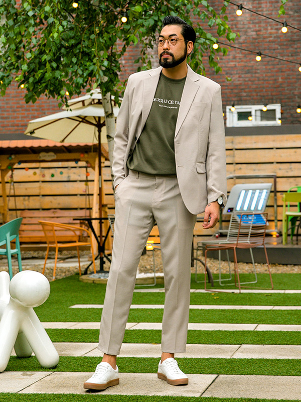 (S-5XL)<BR>월터 休闲西服