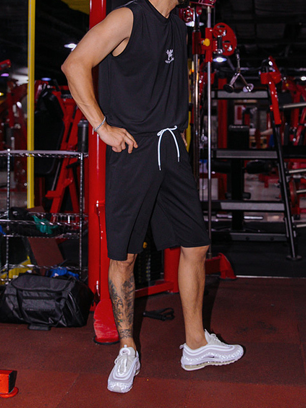 (L-6XL)<BR>리비에라 아이스 背心+隔离乳/打底乳 아이스 运动服 短裤<br><font color="#072c81"><B>[ W.DNA ]</B></font>