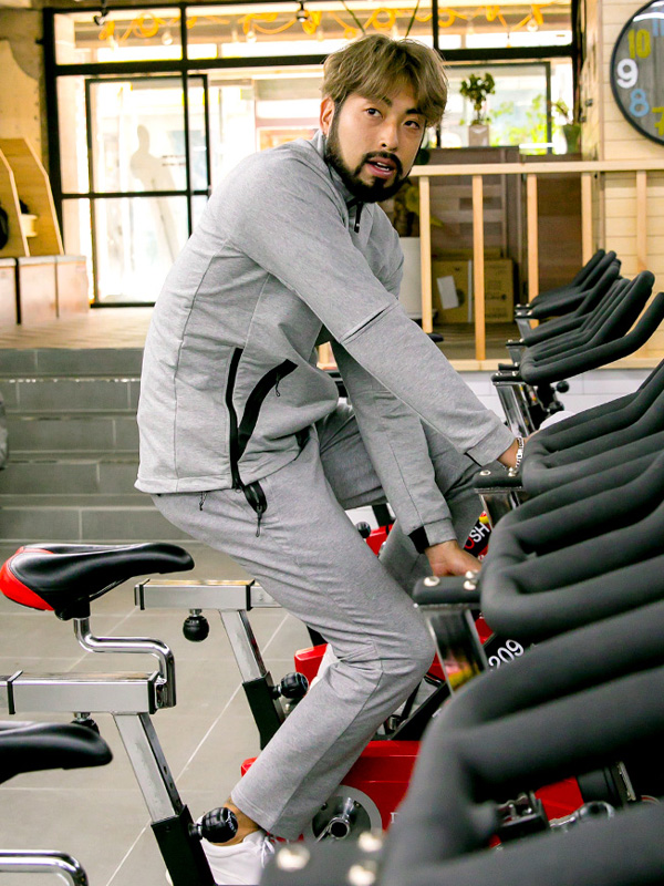 (M-3XL)<BR>롱샷 运动服 拉链卫衣+브링더 运动服裤子<br><font color="#072c81"><B>[ W.DNA ]</B></font>