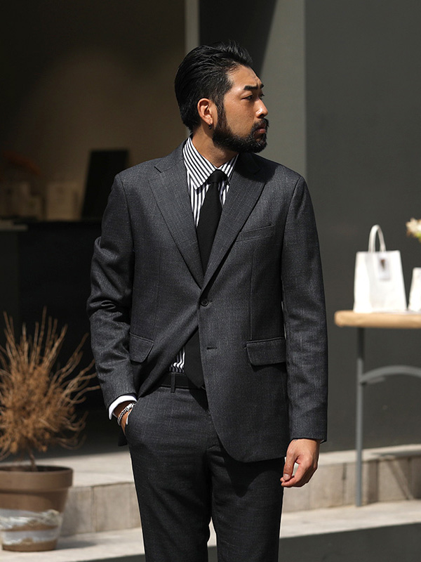 (M-5XL)<BR>니켓 西装外套+엘버 수트슬랙스