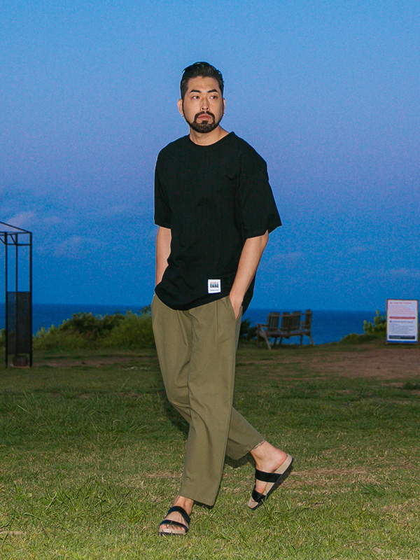 (L~5XL)<br>스웨그패치 短袖T恤