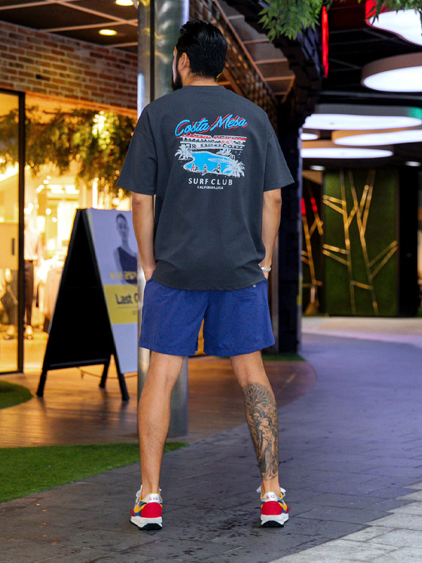 (L~5XL)<br>하빌 서프클럽 短袖T恤