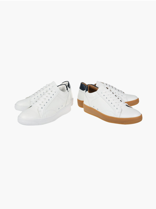 아무노래 胶底帆布鞋(포스3센티키높이)