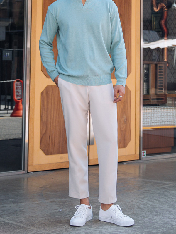 <br><font color="#fd0303">[365SALE]</font><br><font color="#2046a7">★교환/반품불가★</font><br>제라르 后松紧带 宽松长裤