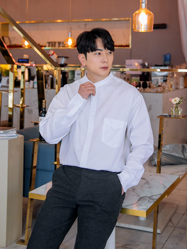 (L-5XL)<br>솜델 中国衬衫