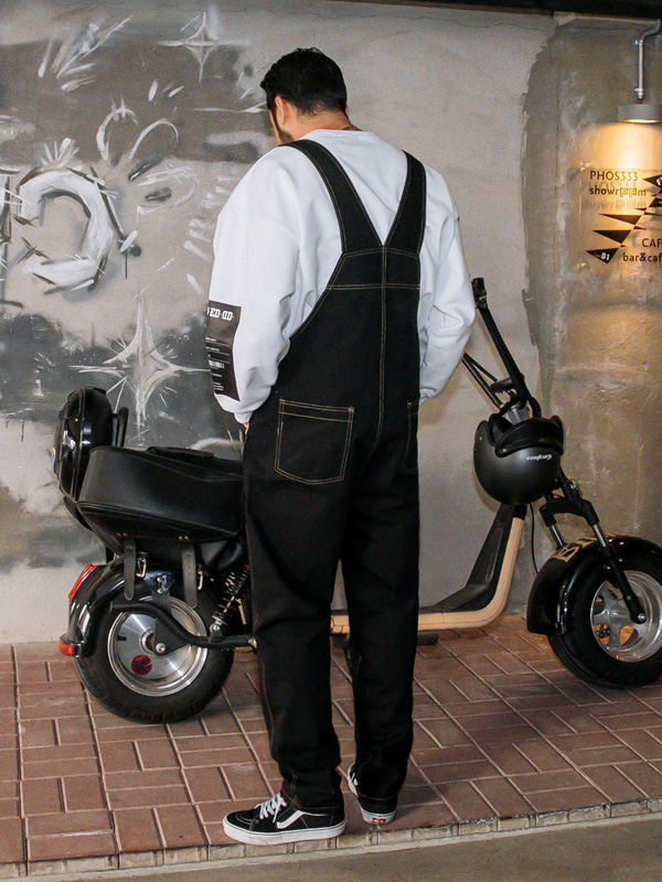 (L-5XL)<BR>보위 背带裤