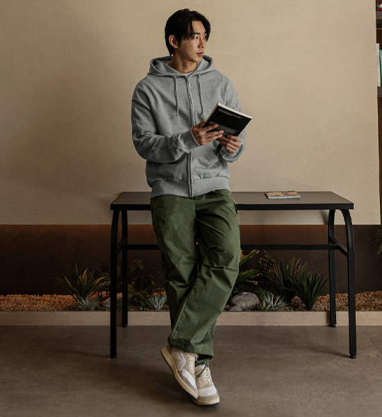 (XL-6XL)<BR>라우더 拉链卫衣