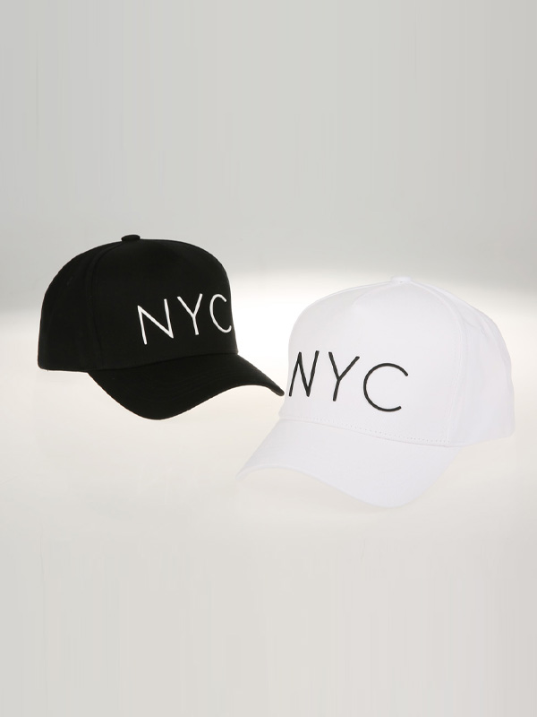 카밀치 大码 자수볼캡(NYC)