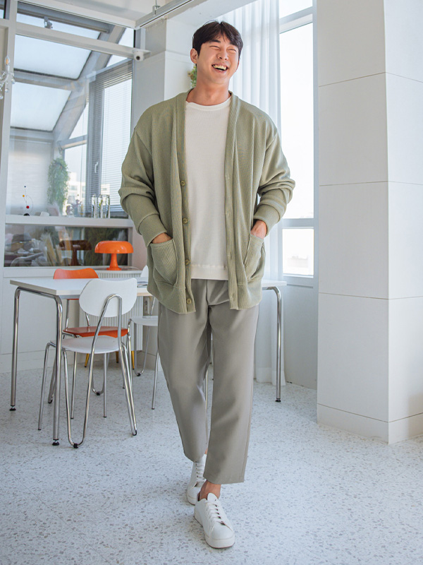 (XL-5XL)<BR>피케티 开衫 581