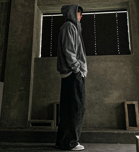 (XL-5XL)<BR>도깨비 带帽拉链