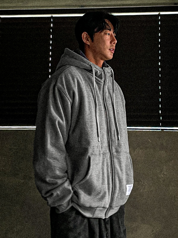 (XL-5XL)<BR>도깨비 带帽拉链