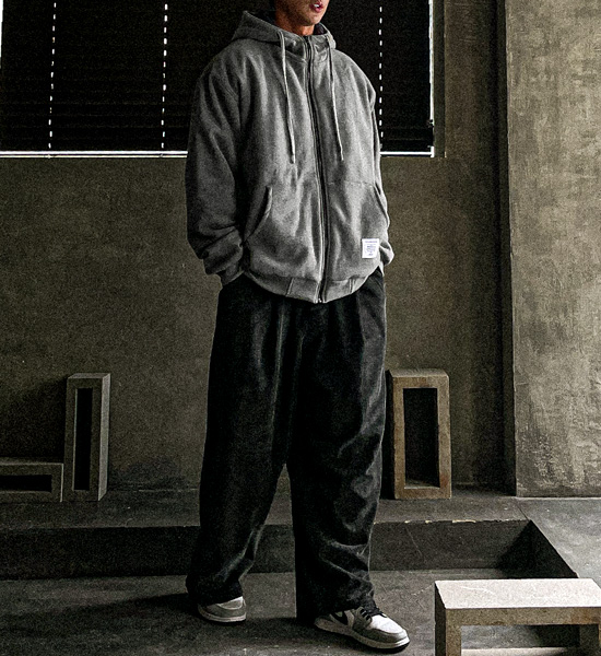 (XL-5XL)<BR>도깨비 带帽拉链