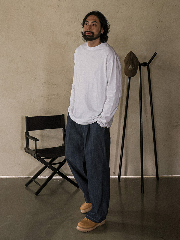 (L-5XL)<BR>오앤디 分层 长袖t恤 T007<BR><font color="#224f20"><b>*选择长度 (基础,+4CM,+8CM)</b></font>