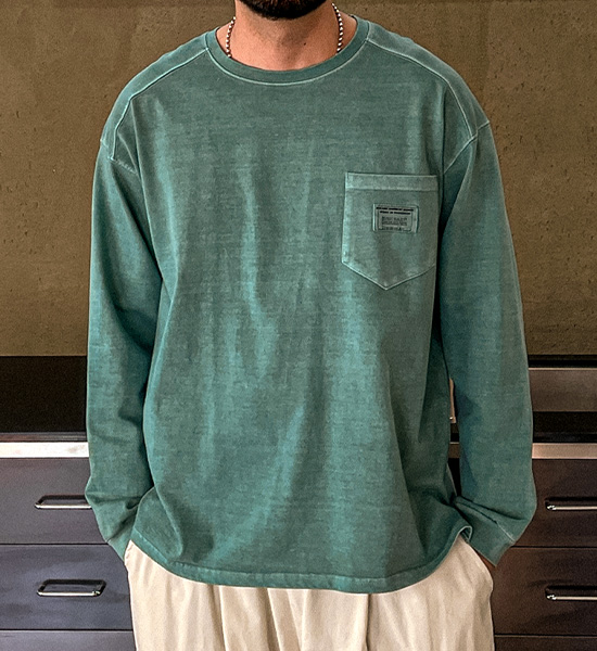 (L-5XL)<BR>몬티노 颜料 剪裁长袖连体衣 T107