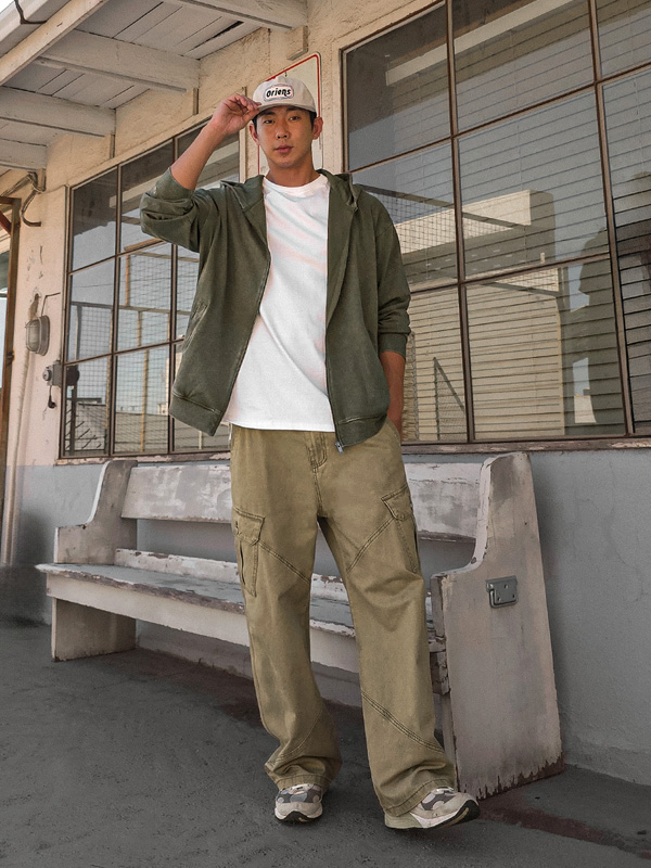 카브다트 半宽配合 货物裤子 DJ-25097