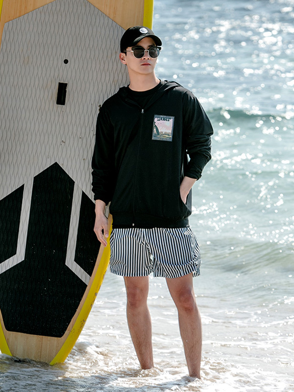 (L~5XL)<BR>코트나 带帽拉链