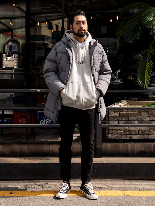 (L-5XL)<BR>쉘터 羽绒服