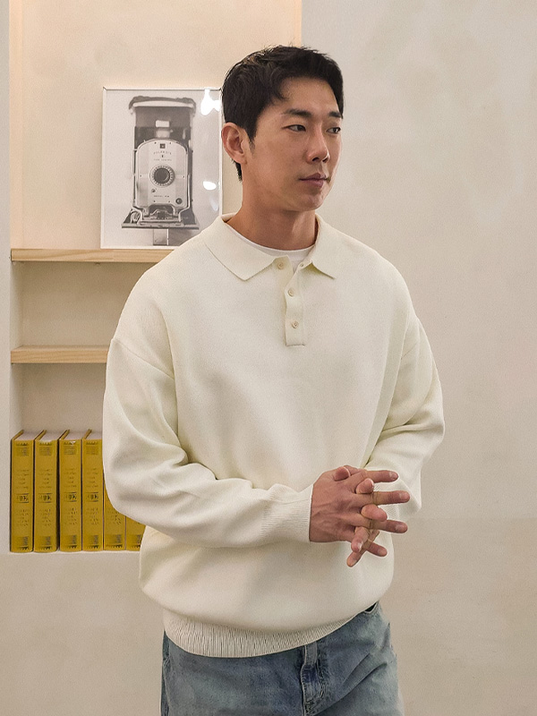 (XL-6XL)<br>코트리 领 针织衫